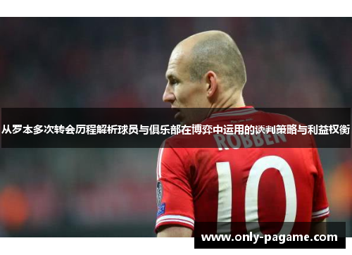 从罗本多次转会历程解析球员与俱乐部在博弈中运用的谈判策略与利益权衡 从罗本多次转会历程解析球员与俱乐部在博弈中运用的谈判策略与利益权衡