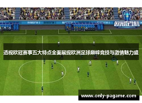 透视欧冠赛事五大特点全面展现欧洲足球巅峰竞技与激情魅力盛